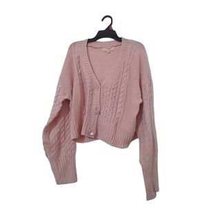 Chic Women's Pink Cardigan